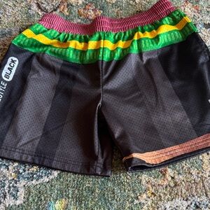 BASEBALL LIFESTYLE 101 BOYS PENCIL SHORTS IN SZ YOUTH LARGE…GENTLY WORN!